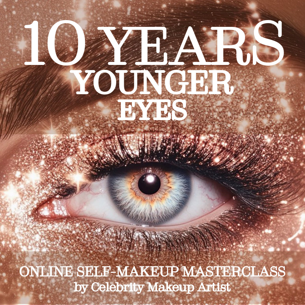 “Ten Years Younger” Eyes  - the Jacqueline Kalab Method Online Makeup Class - Limited Time Special!