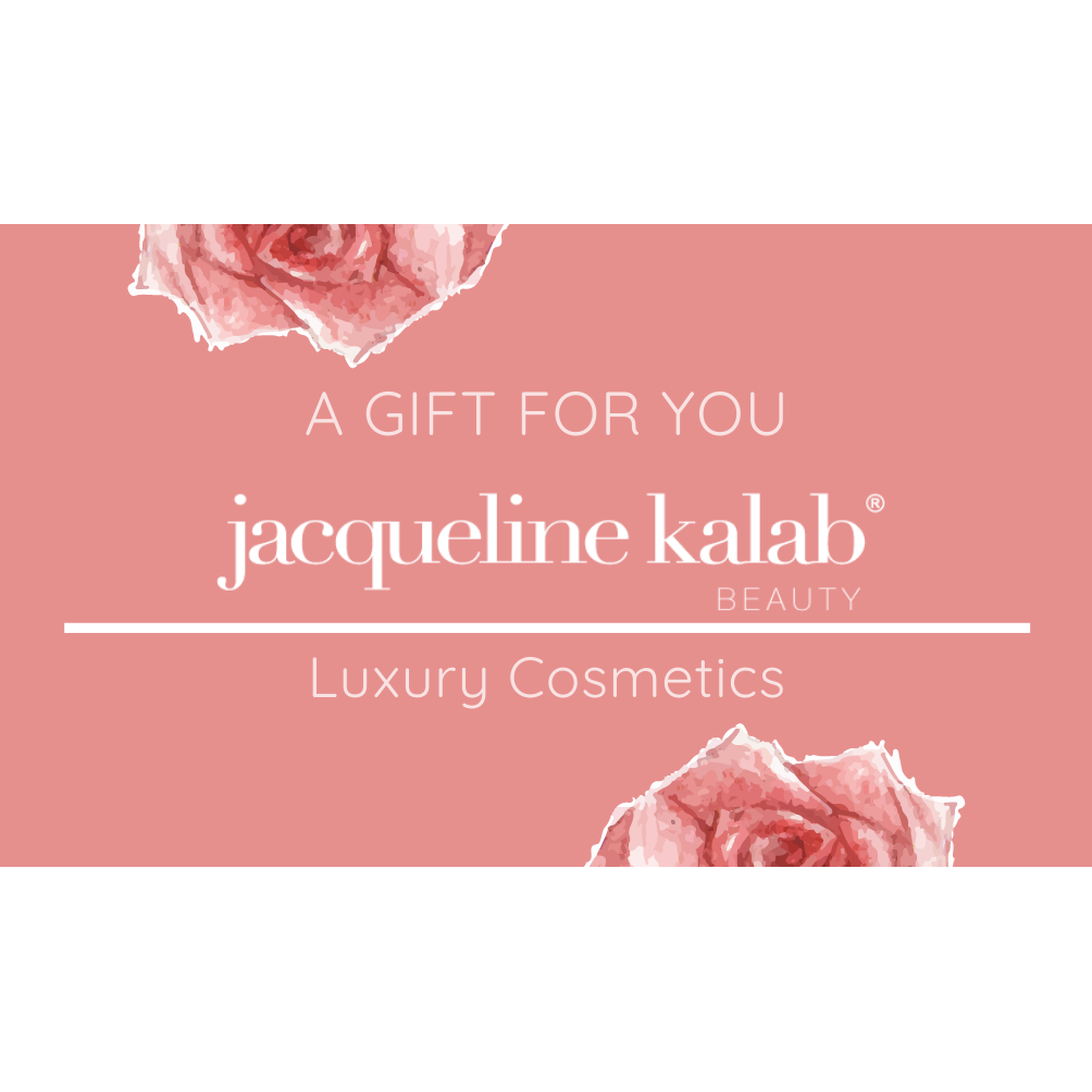 Luxury Cosmetics Gift Card by Jacqueline Kalab Beauty