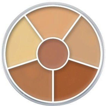 Concealer Wheel by Kryolan Cosmetics - Super Powerful TV Strength Concealer - MyMakeup.Store by Jacqueline Kalab