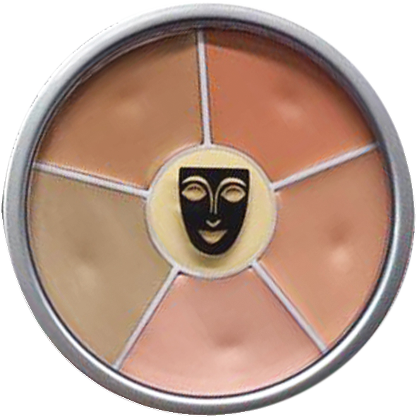 Concealer Wheel by Kryolan Cosmetics - Super Powerful TV Strength Concealer