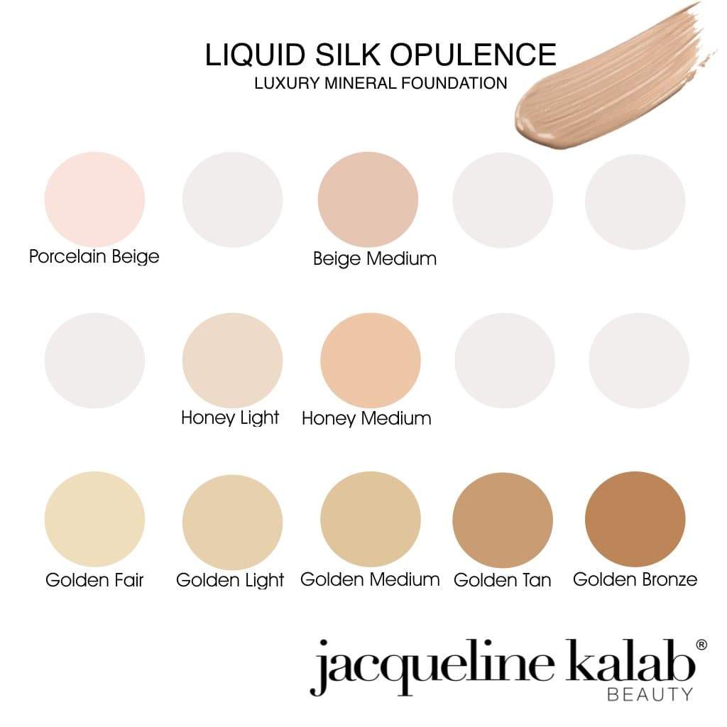 Liquid Silk Opulence - Luxury Mineral Foundation, by Jacqueline Kalab - Long Awaited - Jacqueline Kalab Beauty