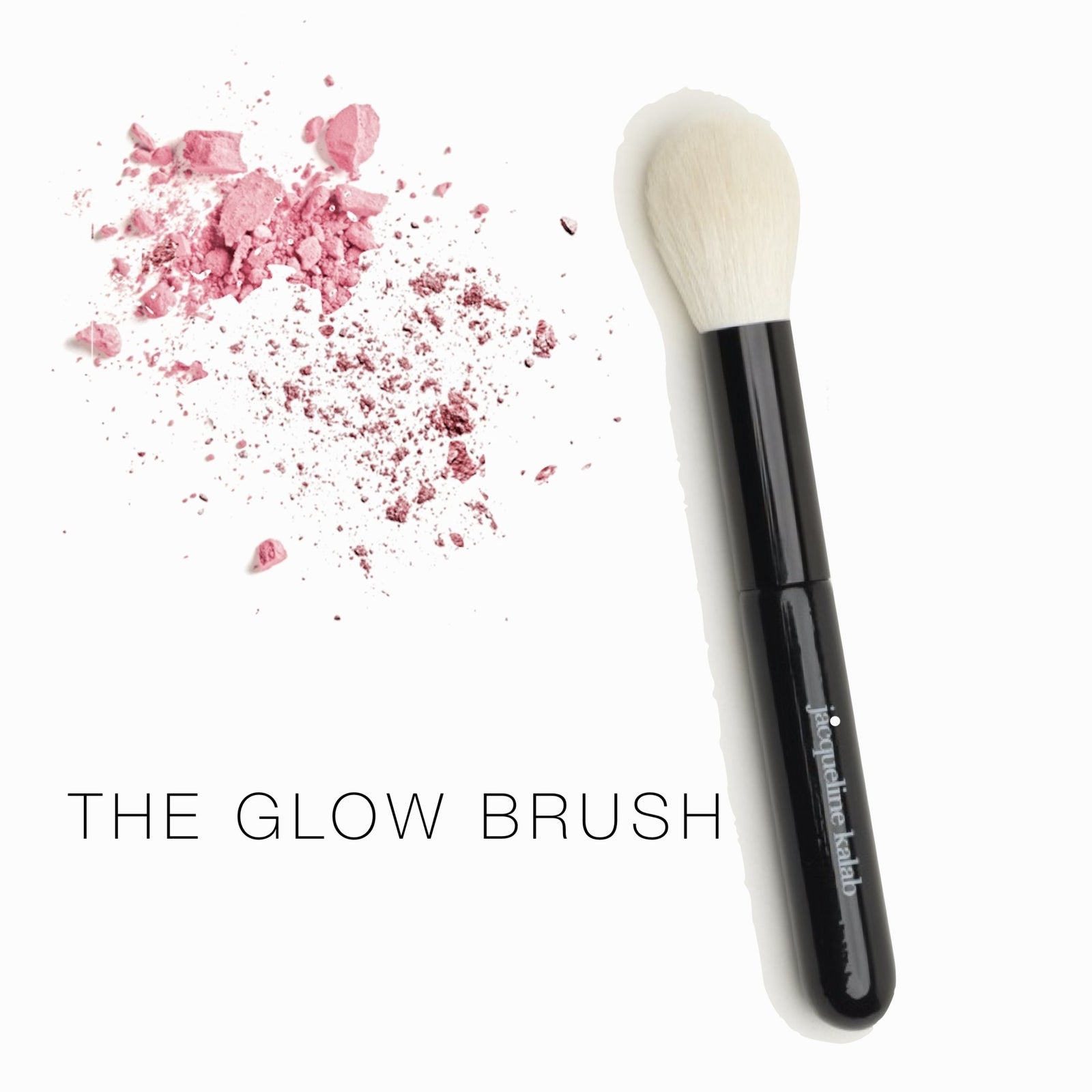 The Glow Brush - For Bronzer, Blush, and all Powders - Jacqueline Kalab Beauty